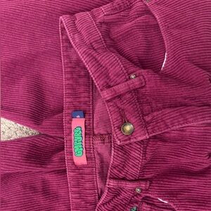 Women’s Empyre Magenta Corduroy Wide Leg Pants